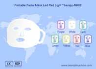 PDT 7 χρώματα LED μάσκα αφαιρέτης ρυτίδων Στερεωτικό δέρματος Σιλικόνη μάσκα