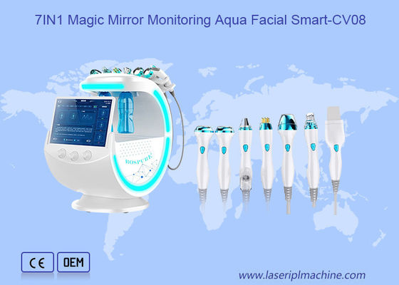 7 σε 1 μαγικό καθρέφτη που ελέγχει την του προσώπου μηχανή RF Aqua