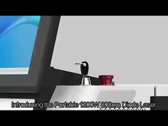 Αποτελεσματικός αποτρίχωσης 1200W-1600W Epilator 808nm Diode Laser Machine