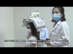 660nm Diode Hair Growth Machine Laser Therapy Machine HR208 1 έτος εγγύηση