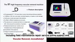 Εξοπλισμός ομορφιάς RF αφαίρεσης αγγείων 35w για λίφτινγκ προσώπου