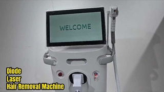 Μηχάνημα αποτρίχωσης με λέιζερ για όλους τους τύπους δέρματος 755nm 808nm 1064nm