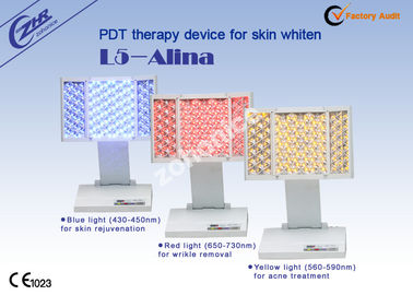 Φωτοδυναμική 630nm 25w 240v PDT μηχανή θεραπείας φωτός LED για φροντίδα του δέρματος