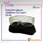 Διαφανή 10600nm γυαλιά ασφάλειας λέιζερ του CO2 OD 5+