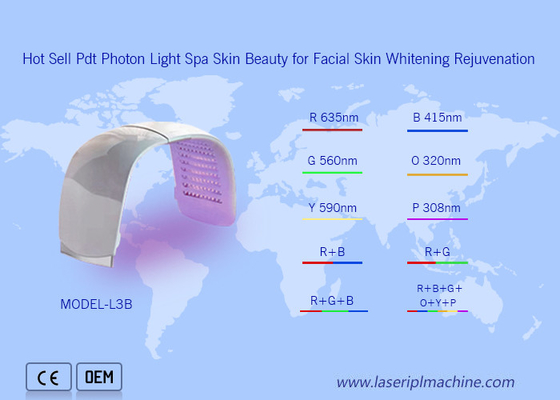 Ζεστή πώληση Pdt Photon Light Spa Ομορφιά του δέρματος για λευκασμό του προσώπου