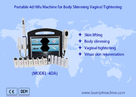 Φορητή διαμόρφωση σώματος ανύψωσης προσώπου μηχανών φροντίδας δέρματος 4d Hifu