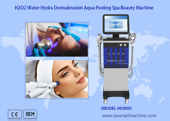 Βερτικάλ Hydro 14 σε 1 Μικροκυμάτων Peeling Προστασία προσώπου Dermabrasion συσκευή