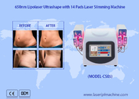 το λέιζερ 650nm Lipo γεμίζει τη μηχανή Liposuction λέιζερ για μειώνει την παχιά αφαίρεση Cellulite