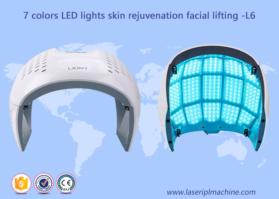 7 χρώματα Pdt Led Light Therapy Μηχανή για το Πρόσωπο Φωτονίων Αντιγήρανση
