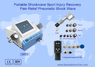 2in1 ηλεκτρομαγνητική πνευματική φορητή Shockwave μηχανή θεραπείας για την παχιά αφαίρεση των ΕΔ