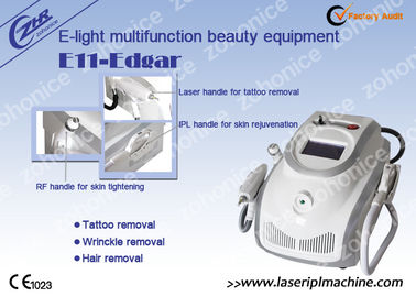 Φορητό Elight IPL RF ομαλές ρυτίδες μηχανή ομορφιάς με 4 φίλτρα χειριστή