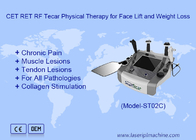 Φορητό 448KHz CET RET RF Ανακούφιση από τον πόνο TECAR Μηχανή Θεραπείας για την Επένταση του Δέρματος