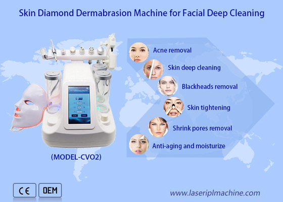 Υψηλός - dermabrasion ποιοτικού νερού που ξεφλουδίζει το του προσώπου υδρο διαμάντι Hydrodermabrasion δερμάτων