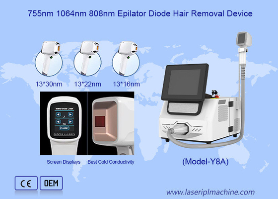 Γραφείο 808nm 810nm Diode Laser Machine Λευκανισμός δέρματος Αποτρίχωση σώματος