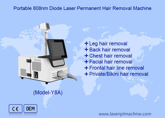 Γραφείο 808nm 810nm Diode Laser Machine Λευκανισμός δέρματος Αποτρίχωση σώματος
