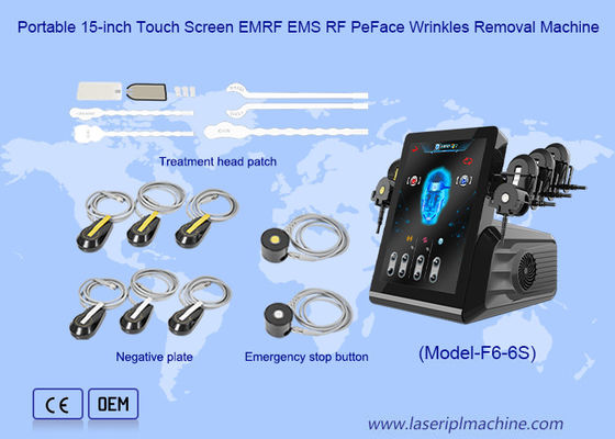 Καλή τιμή Μηχανή γλυπτικής EMS για μασάζ των ματιών 6in1 Σκουλτούρα του προσώπου σε απευθείας σύνδεση