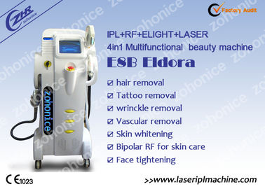 1Hz - 5HZ κατακόρυφος 3 σε 1 ε-ελαφρύ + IPL + ND YAG μηχανή αφαίρεσης τρίχας για το σαλόνι ομορφιάς