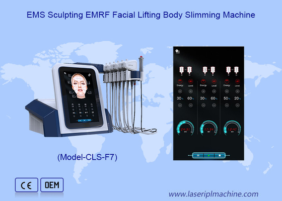 EMS Σκουλτούρα EMRF Face Lifting Double Chin Removal Μηχανή αδυνατίσματος σώματος