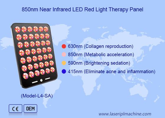 Οικιακή χρήση 168pcs LED για τη φροντίδα του δέρματος Απομάκρυνση ακμής LED κόκκινο φως θεραπευτική συσκευή