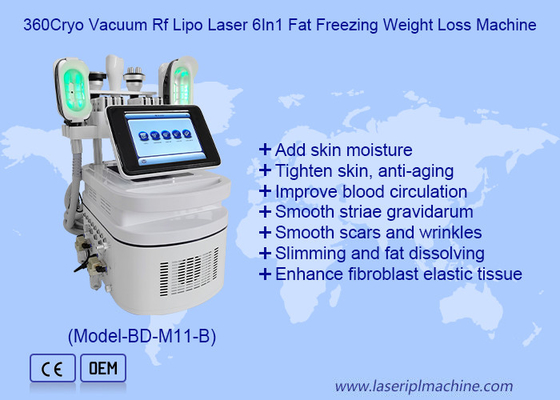 360 Cryo 40K Cavitation Body Sculpting με διπλό χερούλι για την αφαίρεση της κυτταρίτιδας