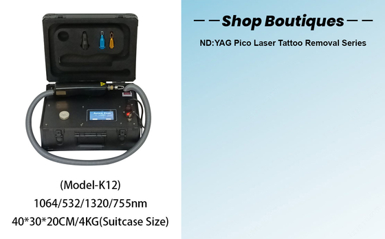 Q Switch Nd Yag Laser Machine για απομάκρυνση φακίδων απομάκρυνση τατουάζ