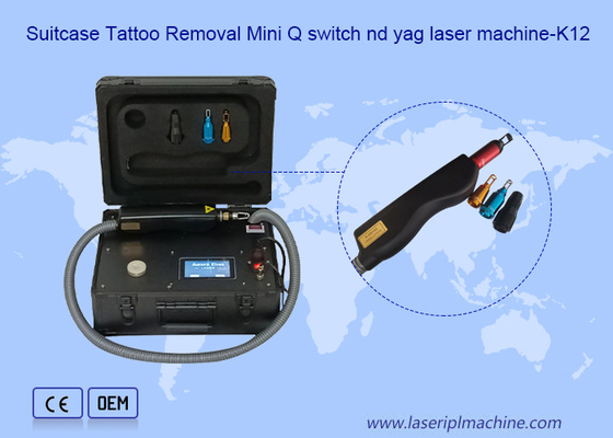 Q Switch Nd Yag Laser Machine για απομάκρυνση φακίδων απομάκρυνση τατουάζ