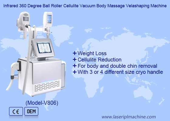 360 Cryo Fat Freezing Roller Massager Μηχανή απώλειας βάρους κατά της κυτταρίτιδας