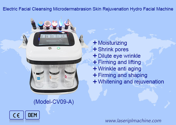 Μικροδερματοβράδωση Φούσκα οξυγόνου Rf Hydro Aqua Peel Machine