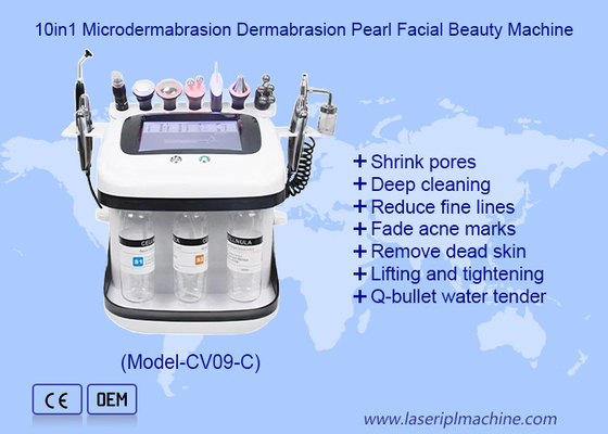 Προστασία προσώπου Aqua Peel RF Oxygen Jet Hydro Microdermabrasion Machine για βαθύ καθαρισμό