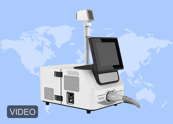 Αποτελεσματικός αποτρίχωσης 1200W-1600W Epilator 808nm Diode Laser Machine