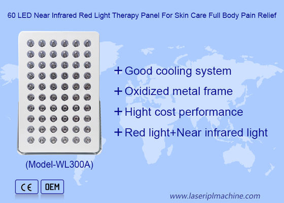 630nm 660nm 810nm 830nm 850nm Κόκκινο κοντινό υπέρυθρο 300w LED Light Therapy Panel