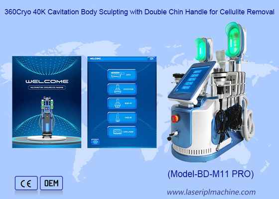 μηχανή αδυνατίσματος 650nm - 550nm Cryolipolysis για τη διαμόρφωση σώματος/το δέρμα Tigtening