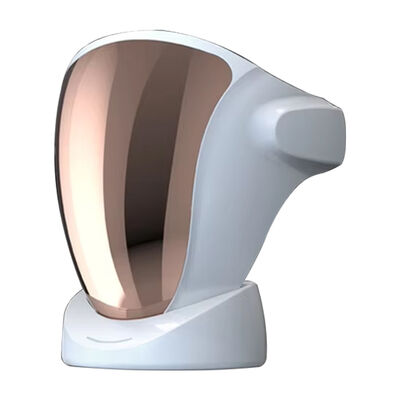 Καλή τιμή Υψηλής ποιότητας συσκευή ομορφιάς προσώπου και λαιμού με θεραπεία φωτός LED σε χρώμα ροζ χρυσού σε απευθείας σύνδεση