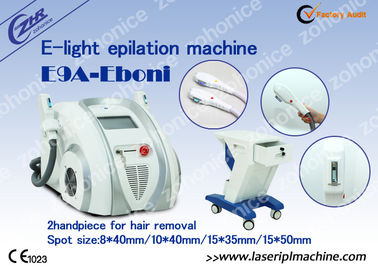 Φορητό E light IPL RF με δύο χειριστήρια E light για αποτρίχωση, αφαίρεση χρωστικών
