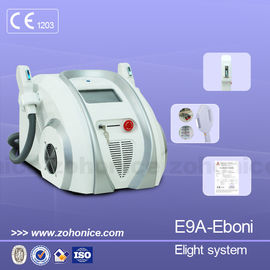 Φορητό E light IPL RF με δύο χειριστήρια E light για αποτρίχωση, αφαίρεση χρωστικών