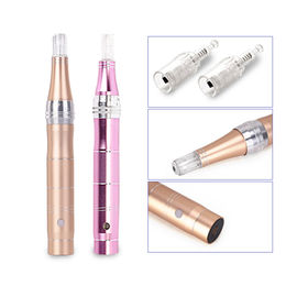 3 χρώματα Derma Pen Ηλεκτρική μηχανή πέντε σταδίων φόρτισης μικρο- βελόνα Όμορφο όργανο
