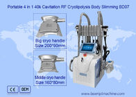 2 μηχανή αδυνατίσματος λαβών 650nm 1mhz Cryolipolysis