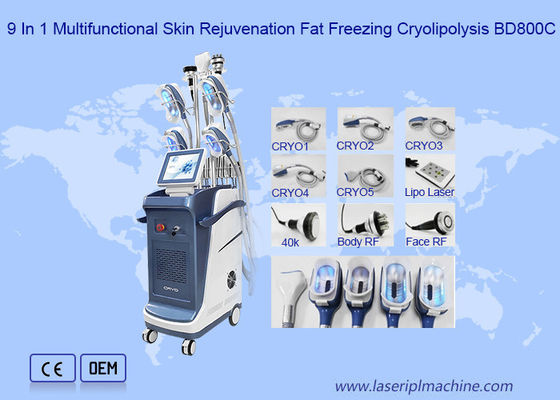 40K μηχανή αδυνατίσματος Cryo λέιζερ δημιουργίας κοιλότητας RF Lipo