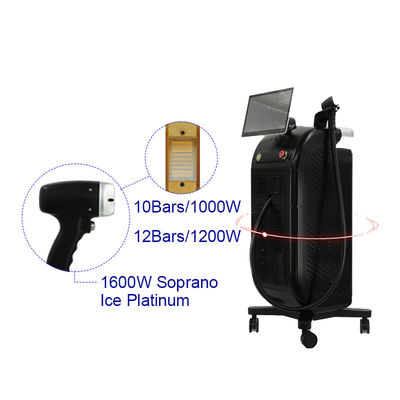 Μονόχειρα 3 μήκος κύματος 808 755 1064nm 1200W Διοδικός λέιζερ αποτρίχωσης Y9 Pro