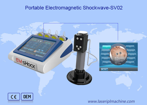 Shockwave φυσιοθεραπείας ΕΔ φορητή ομορφιά Extracorporeal σφαιρών μηχανών θεραπείας