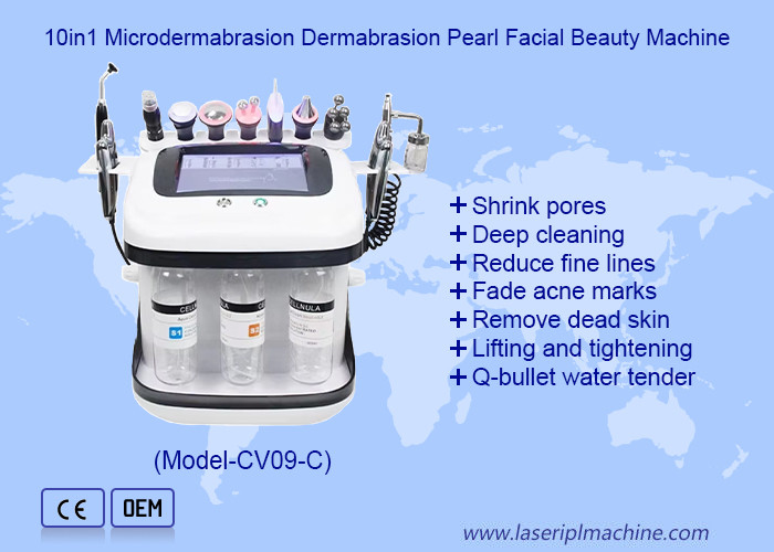 Προστασία προσώπου Aqua Peel RF Oxygen Jet Hydro Microdermabrasion Machine για βαθύ καθαρισμό