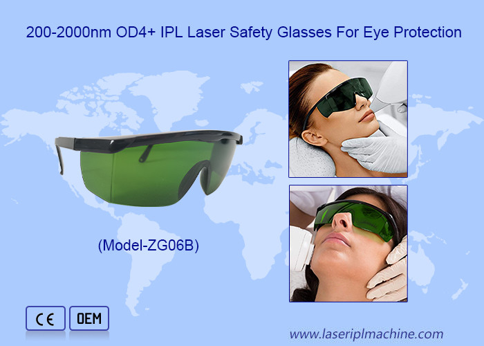 200-2000nm OD4+ IPL γυαλιά προστασίας ματιών ασφαλείας λέιζερ για θεραπεία αποτρίχωσης λέιζερ