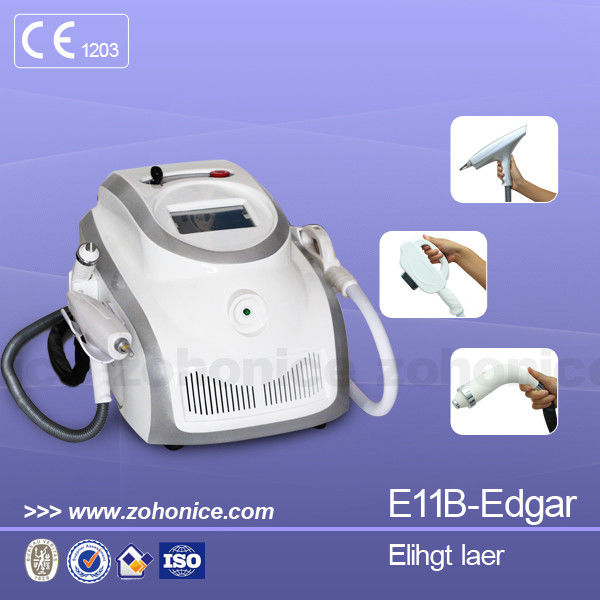 Φορητή μηχανή αφαίρεσης τατουάζ 3 σε 1 E Light IPL RF Yag