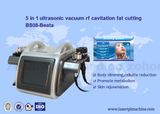 Καλή τιμή 40K Cavitation Multipolar RF Vacuum Υπερήχων Μηχανή Χαλαρώματος Σώματος σε απευθείας σύνδεση