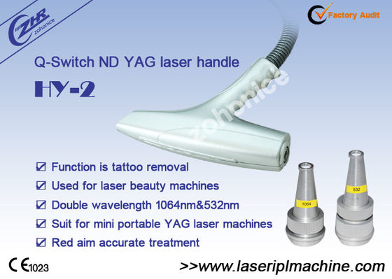 Καλή τιμή Nd Yag Laser Handle Hy 2 για την αφαίρεση Tattll με διπλό μήκος κύματος σε απευθείας σύνδεση