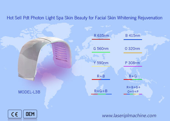 Καλή τιμή Ζεστή πώληση Pdt Photon Light Spa Ομορφιά του δέρματος για λευκασμό του προσώπου σε απευθείας σύνδεση