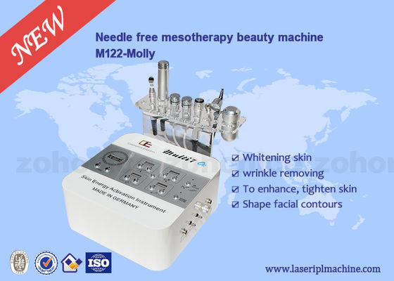 Καλή τιμή Όργανο 8 ενεργειακής ενεργοποίησης δερμάτων σε 1 τρέχουσα του προσώπου μηχανή μικροϋπολογιστών σε απευθείας σύνδεση