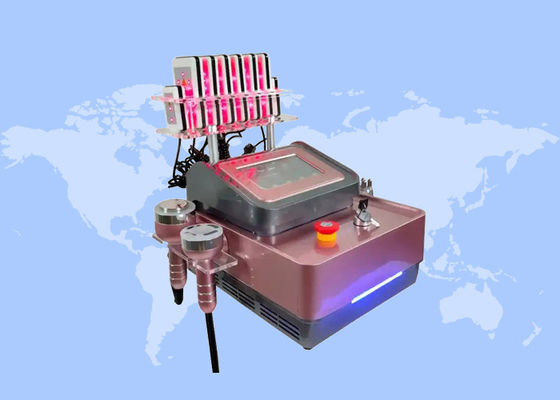 Καλή τιμή 6in1 Rf Υπερήχθη Καβιτατική Μηχανή Χαλαρώματος Σώματος Δερματικό Σφίξιμο Φώτισης 40k 80k σε απευθείας σύνδεση