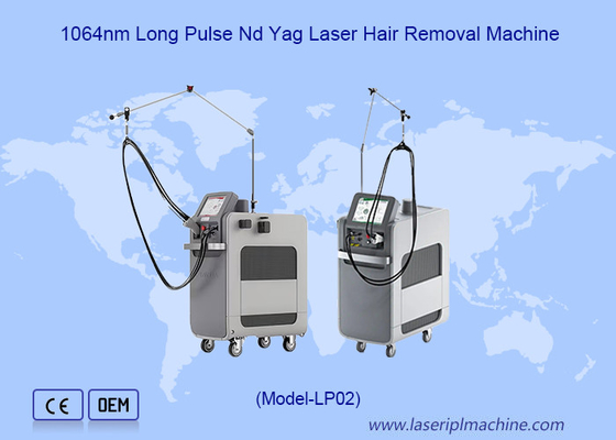 Αδύναμος 1064nm ND Yag Laser Long Pulse για αποτρίχωση και αναζωογόνηση του δέρματος