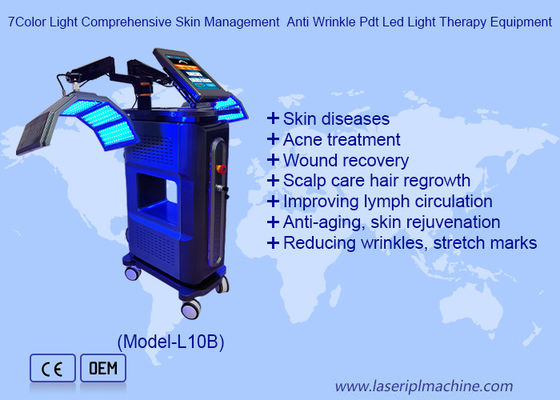 Καλή τιμή 7Color Light Πλήρης Διαχείριση Δέρματος Αντί ρυτίδων Pdt Led Light Therapy εξοπλισμός σε απευθείας σύνδεση